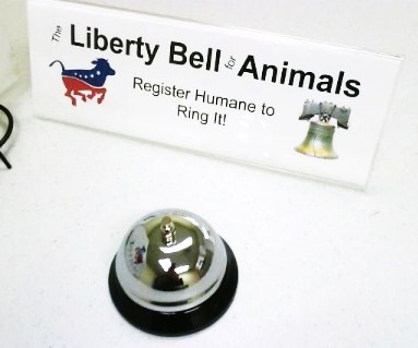 Liberty Bell for Animals | Voter Registration Booth